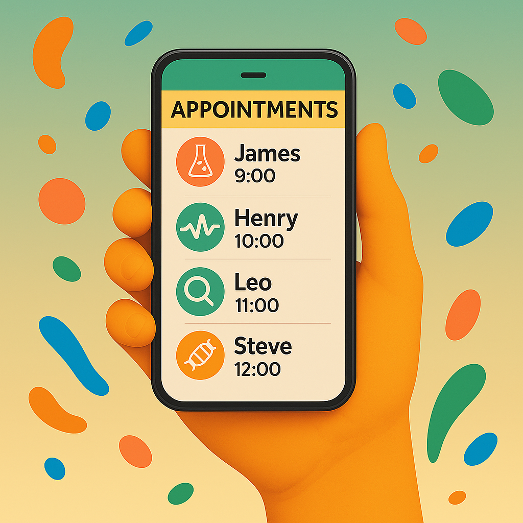 Online appointment booking