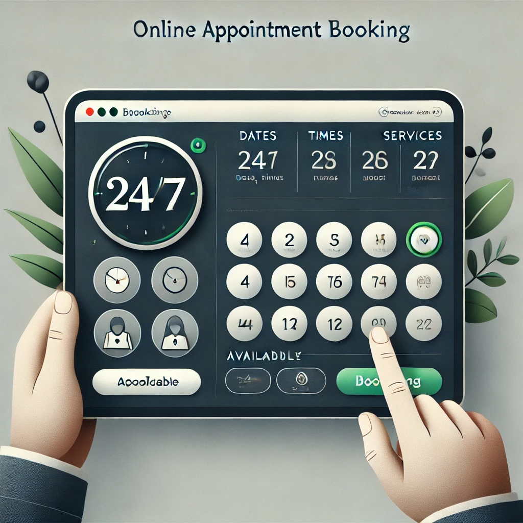 Online appointment booking